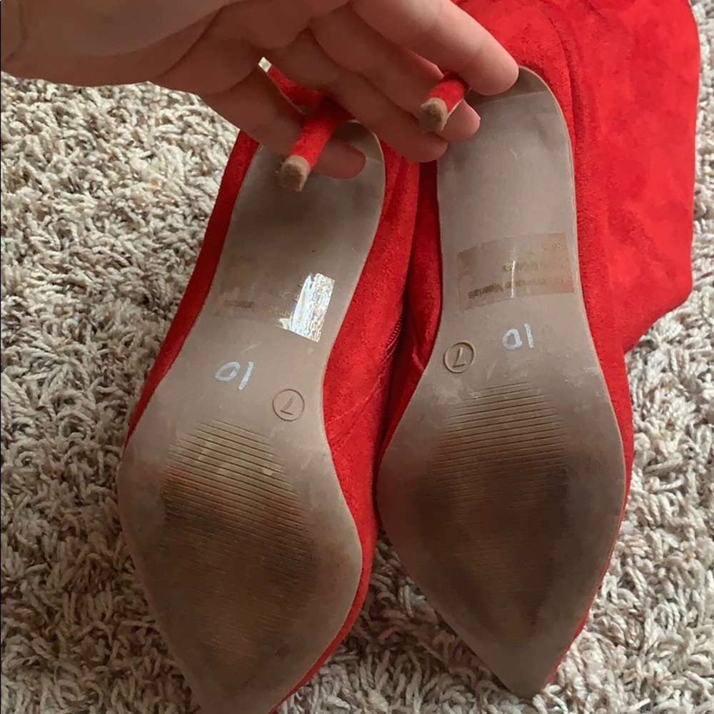 Red boot heels - Picture 5 of 7